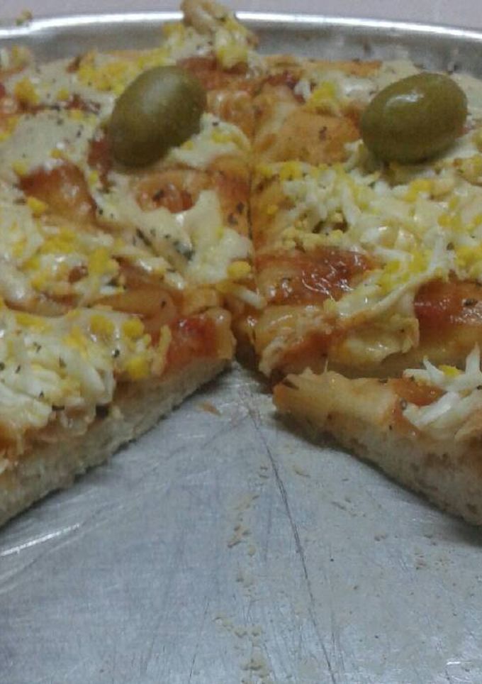 Una foto de Pizza casera súper fácil