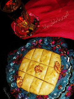 عکسی از دستور حلوا زنجبیلی ترد وخوشمزه👌😋