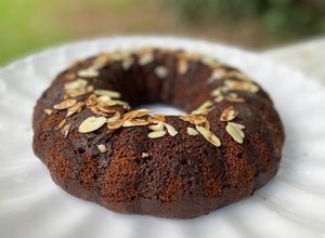 Una foto de Pastel de chocolate paleo