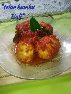 Foto resep *telur bumbu bali*