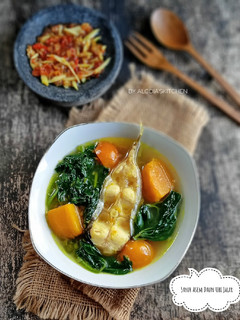 Foto resep Sayur Asem Daun Ubi Jalar