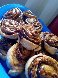 Una foto de Rolls de canela
