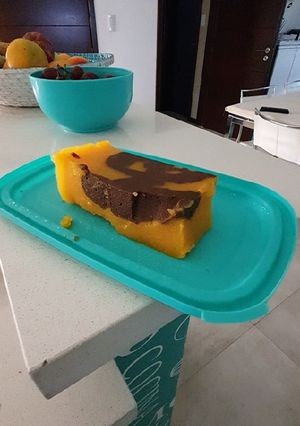 Una foto de Dulce de zapallo y cacao dieta DMA fase 1 y 3