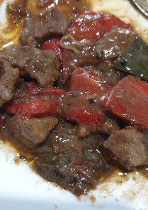 Foto resep Sapi Lada Hitam
