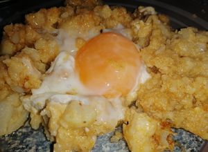 Foto principal de Coliflor esparragada con huevo cuajado