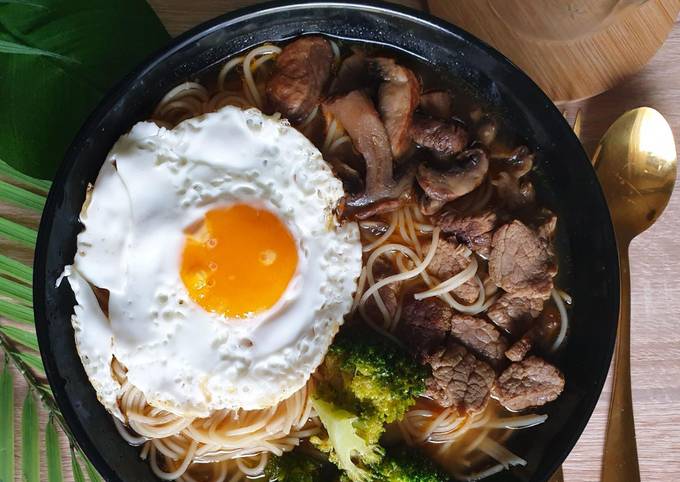 Spicy Beef Shoyu Ramen