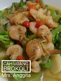 Foto resep Cah Udang Brokoli