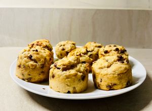 Une photo de Muffins Chocolat Cajou Sans Calories Sans Sucres