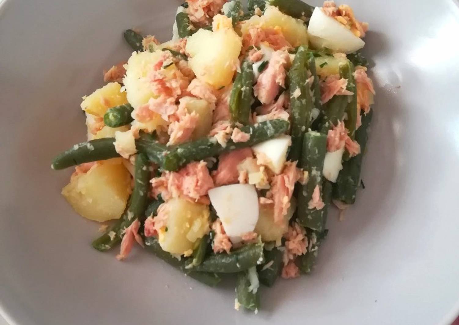 Ensalada de judías verdes y patatas Receta de Claudiaprieto Cookpad