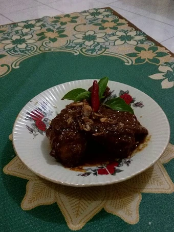 Langkah Mudah untuk Membuat Resep Ayam masak bumbu lapis daging 🍗🍅 yang Lezat Anti Ribet, Menggugah Selera