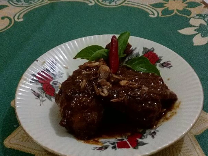 Langkah Mudah untuk Membuat Resep Ayam masak bumbu lapis daging 🍗🍅 yang Lezat Anti Ribet, Menggugah Selera