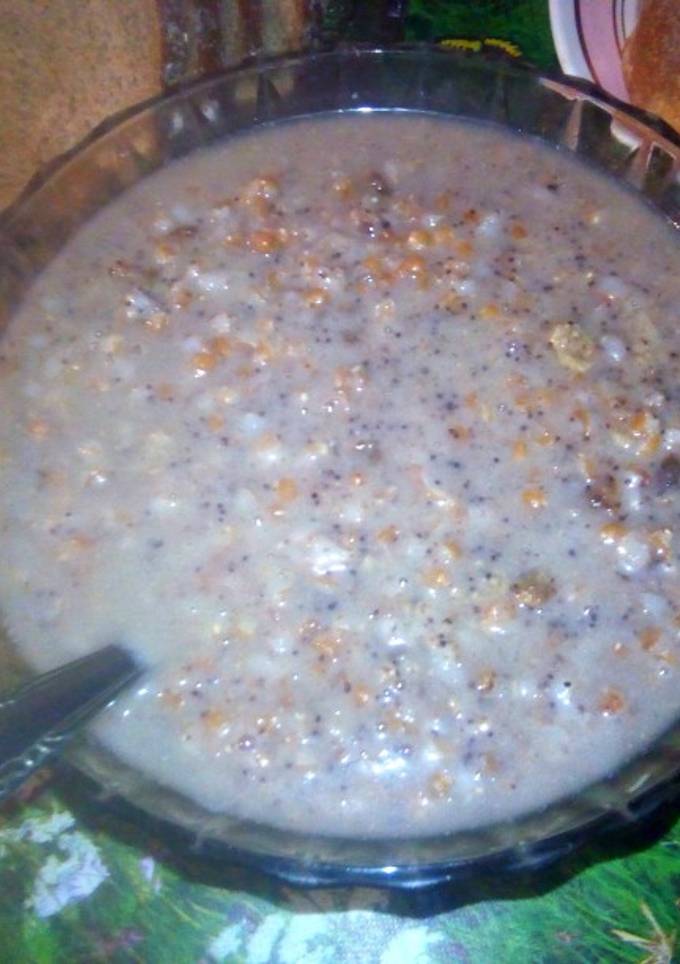 Кутья с халвой в Рождественский Сочельник 🎄🎄🎄