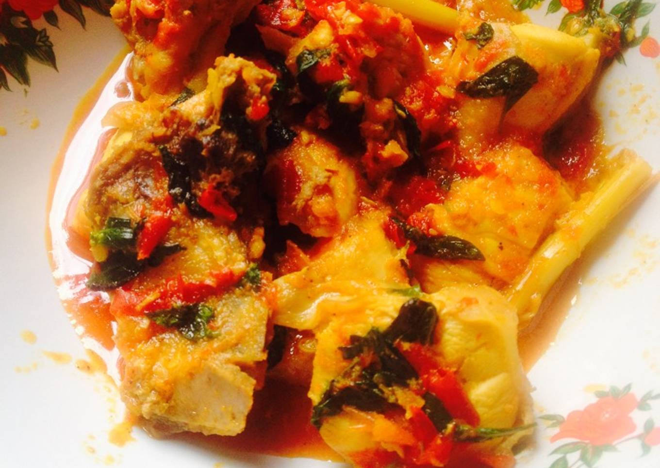 Langkah Mudah untuk Membuat Ayam rica kemangi simple Anti Gagal