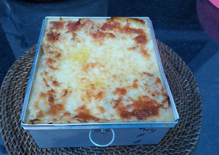 Cara Musim Semi LezatLasagna bolognaise&hellip;.. 😋😋😋
