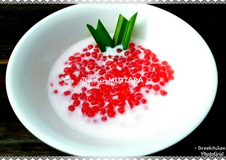 Resep: LezatBubur mutiara