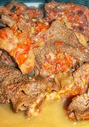 A picture of Organ pepper soup.