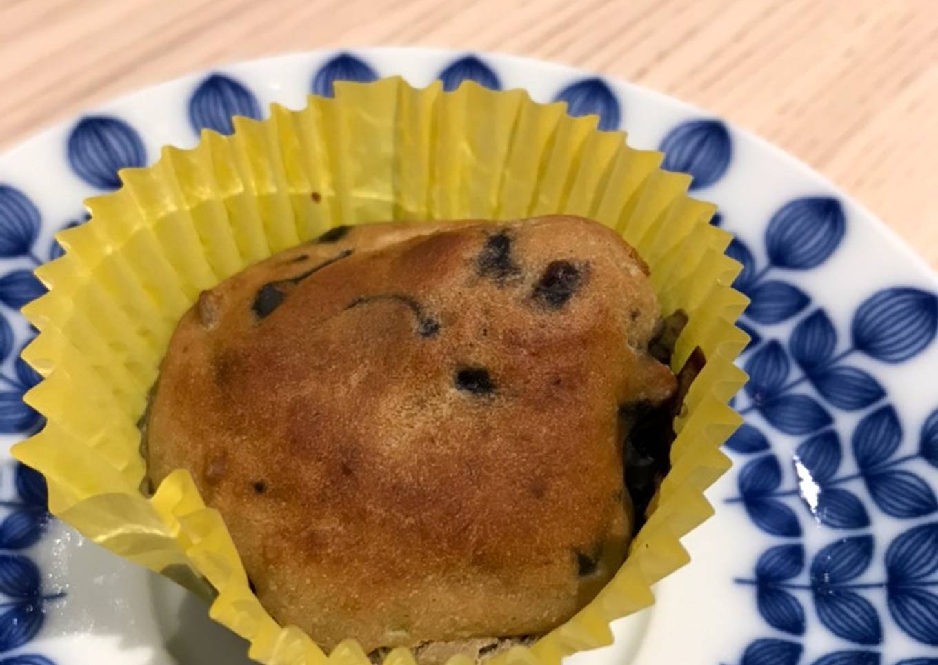 Banana Blueberries Muffin with Pumpkin Seeds