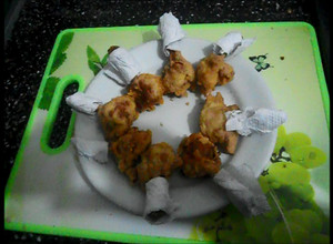 Una foto de Bombones De Pollo Apanado