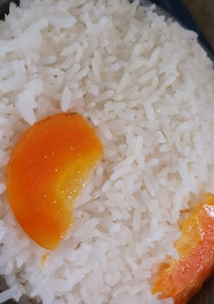 Una foto de Arroz blanco