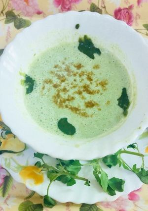 A picture of Bathua raita.