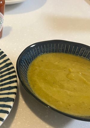 簡易蘑菇南瓜奶油濃湯 的食譜成品照片