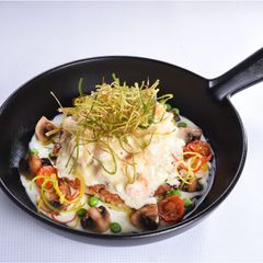 A picture of Seafoods Thermidor.