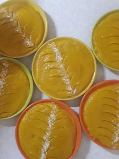 عکسی از دستور حلوا کره ای و زعفران