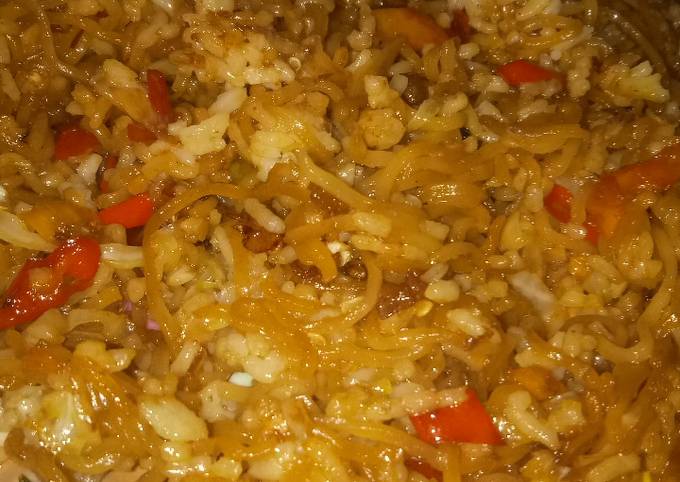 Cara Gampang Menyiapkan Magelangan/nasi ruwet pedassss yang Enak Banget