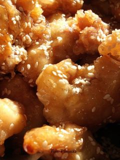 Kínai szezámmagos csirke recept fotója