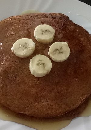 Una foto de Hotcakes de avena!!!(#SinHarina)