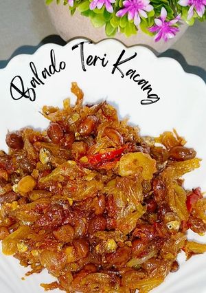 Foto resep Balado Teri Kacang