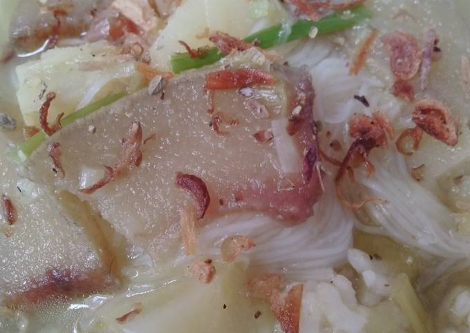 Resep Soto kikil/cingur Anti Gagal