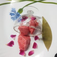 A picture of Beetroot ice cream.