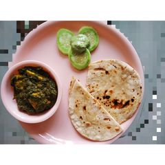 A picture of Palak Paneer.