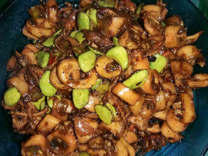 Langkah Mudah untuk Menyiapkan Resep  Cusin tebunis (Cumi Asin Pete Bumbu Manis) yang Sempurna, Bisa Manjain Lidah