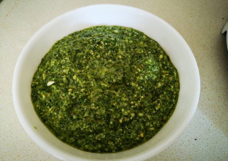 Simple Way to Make Quick Wild garlic pesto