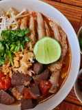 🍅🌶Khanom Jeen Nam Ngiao (Northern Thai Noodle Soup)🌶🍅