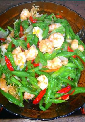 Foto resep Tumis Buncis Udang😘😘