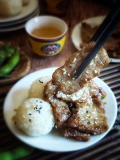 Foto resep Beef Yakiniku (Metode Marinasi)