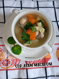 Foto resep Sop Ayam Macaroni
