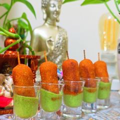 A picture of Mini Sabudana Cigars.