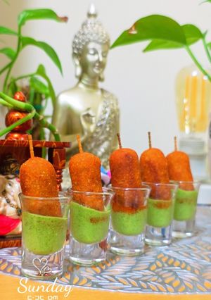 A picture of Mini Sabudana Cigars.