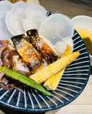日式烤鰻魚茶泡飯（生鰻蒸烤處理）