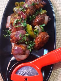 ड्राई मंचूरियन (Dry manchurian recipe in hindi) रेसिपी मुख्य फोटो