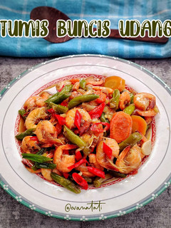Foto resep Tumis Buncis Udang Saus Tiram