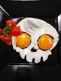 Calavera de huevos Halloween 🍳💀🍳