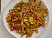 Una foto di feta pasta