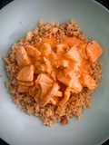 Pollo Strogonoff con cous cous