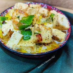 A picture of Malai paneer.