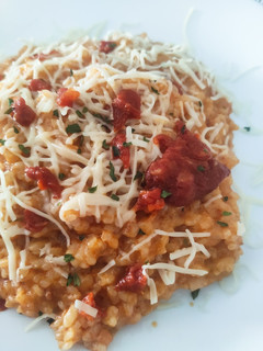 Una foto de Risotto de sobrasada mallorquina con Mambo